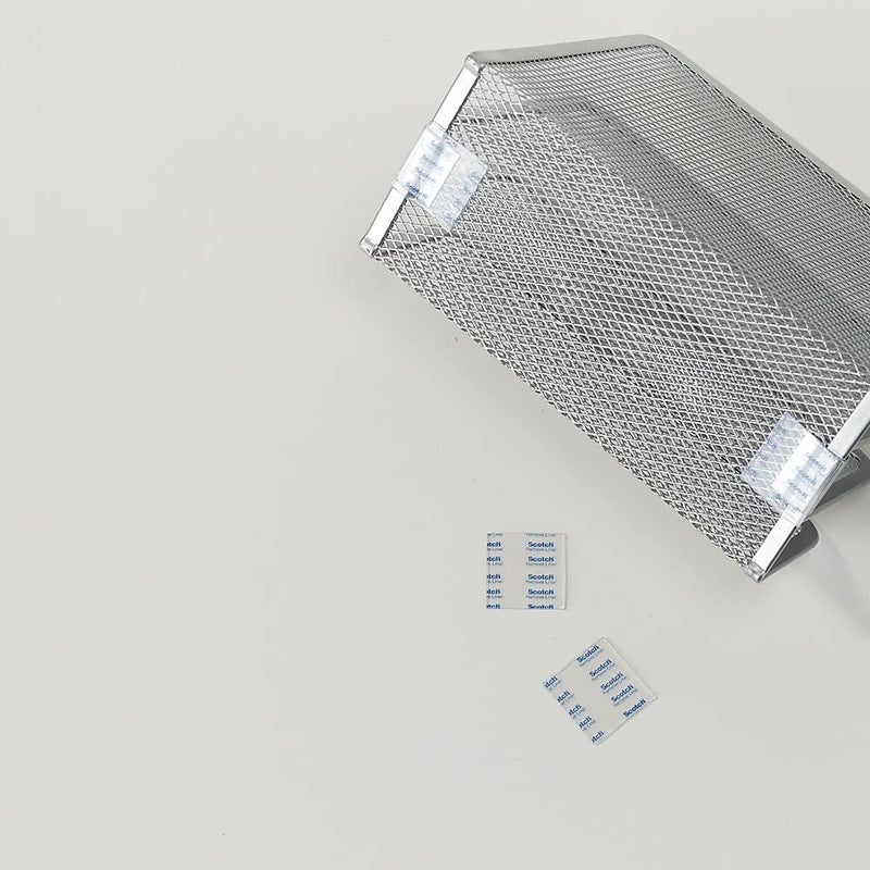 3M Scotch(R) Removable Wall Mounting Tabs, 11/16in. x 11/16in, Clear, Box of 35 - Image 3